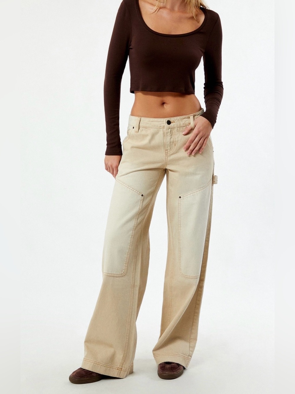 Est. PAC 1980 Kelly Basic Long Sleeve Top Size L - Picture 4 of 7